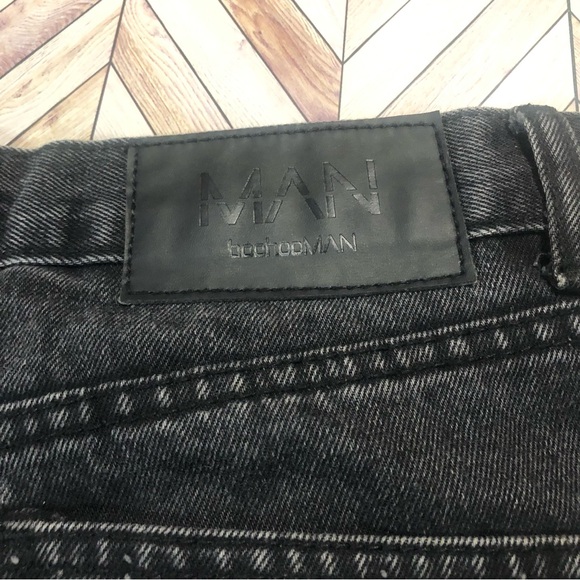 Ecko Unltd Long Jean Shorts Baggy Fit Wide Leg Men’s Size 40. 100% Cotton. - Picture 7 of 7